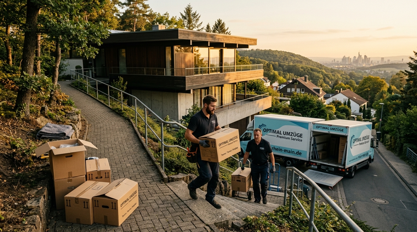 Umzug Taunus: Warum Hanglagen den Preis treiben